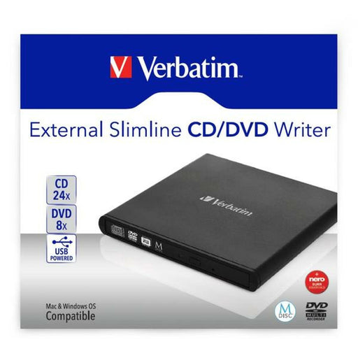 Graveur externe Verbatim Slimline CD/DVD