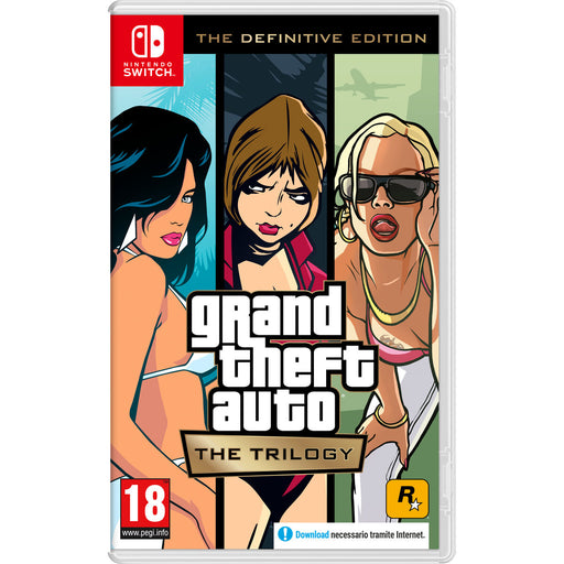 Jeu vidéo pour Switch Nintendo Grand Theft Auto: The Trilogy The Definitive Edition