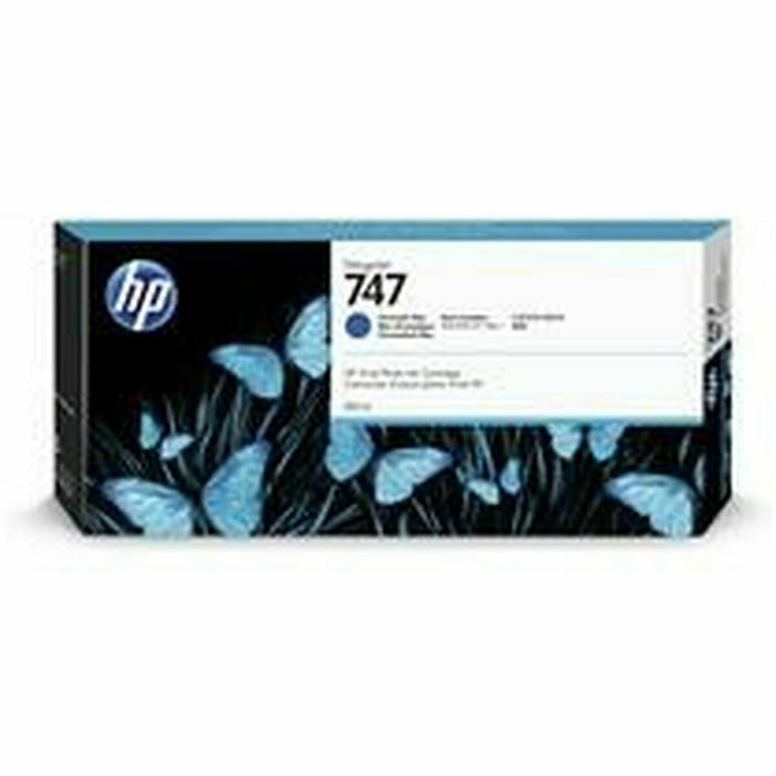 Cartucho de Tinta Original HP Cartucho de tinta azul cromática HP DesignJet 747 de 300 ml