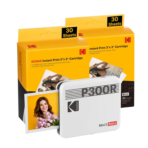 Imprimante photo Kodak MINI 3 RETRO P300RW60 Blanc