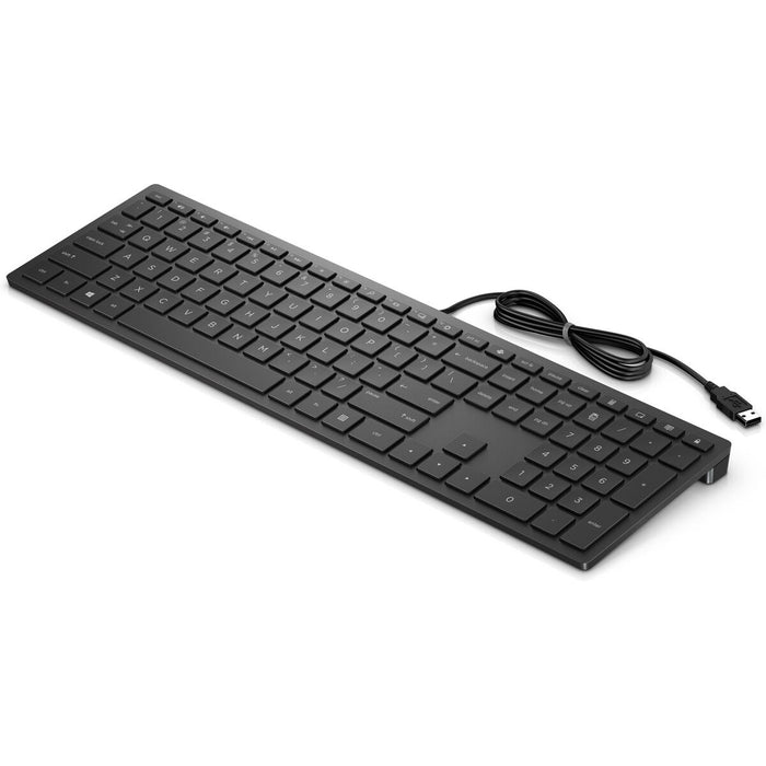 Teclado HP 4CE96AA#ABE Qwerty Español Negro