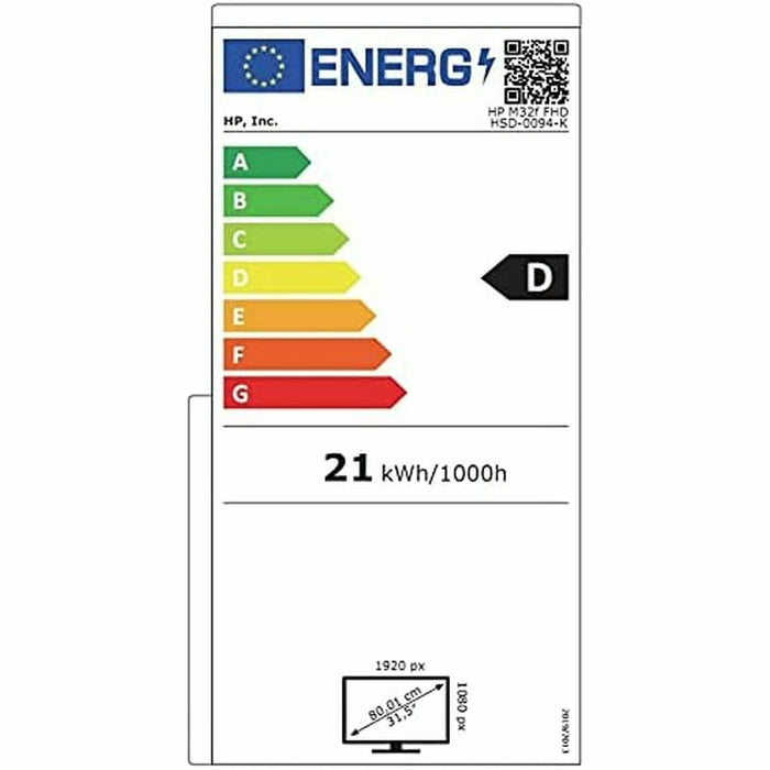 Écran HP M32f 31,5" LED VA AMD FreeSync