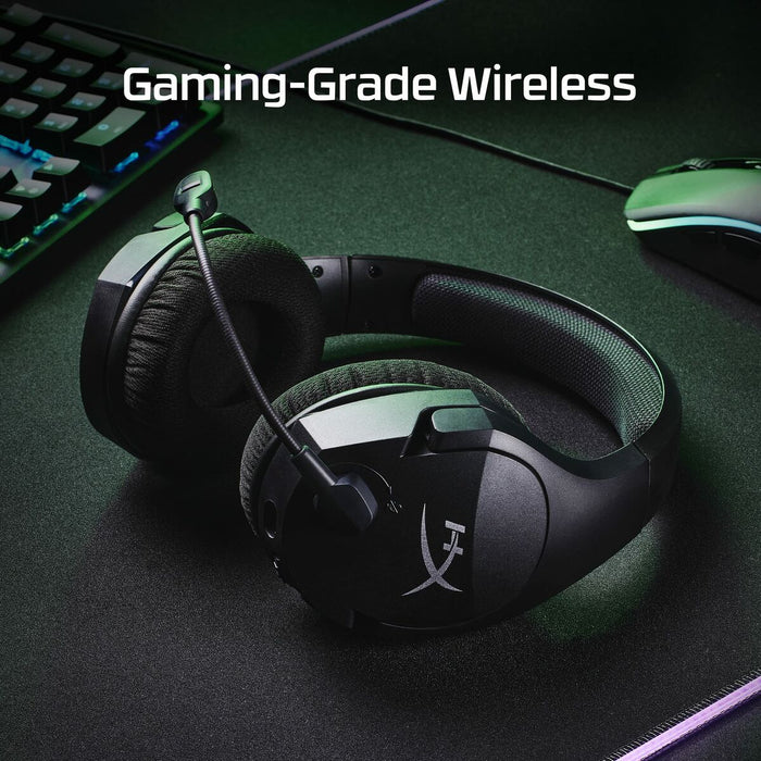 Casques avec Microphone Hyperx Auriculares gaming inalámbricos HyperX Cloud Stinger Core + 7.1 (negro) Noir