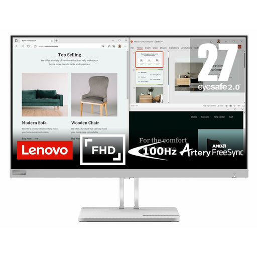Écran Lenovo L27e-40 Full HD 27" 100 Hz