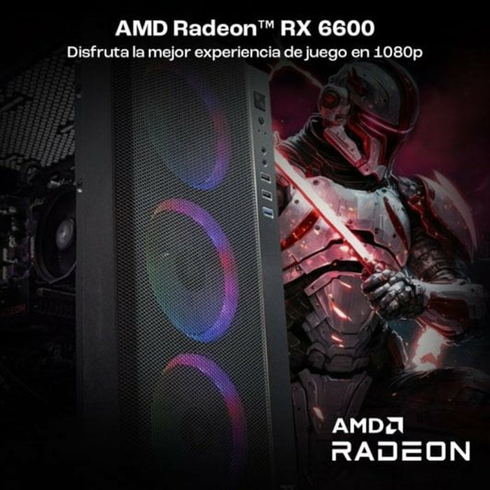 PC de Sobremesa PcCom Lite AMD Ryzen 5 5500 16 GB RAM 1 TB SSD