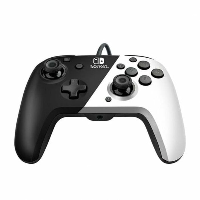 Mando Gaming PDP Faceoff Deluxe Audio Negro/Blanco Nintendo Switch