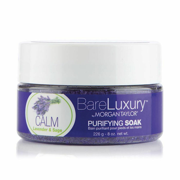 Mascarilla para Pies Morgan Taylor Calm Pies Salvia Lavanda 226 g