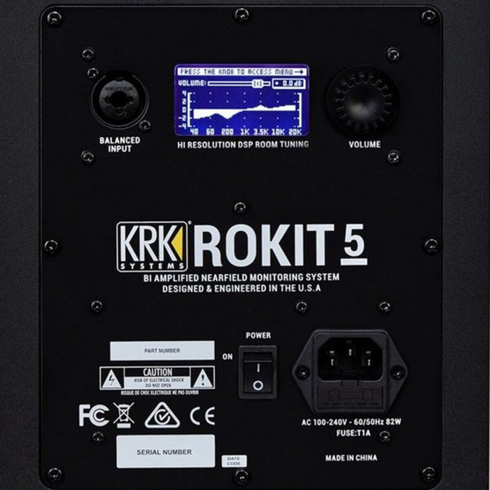 Haut-parleur multimedia KRK Rokit RP5 G4 Noir
