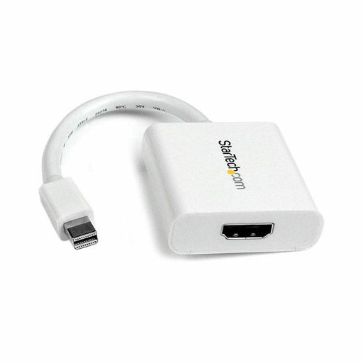 Adaptateur Mini Display Port vers HDMI Startech MDP2HDW              Blanc