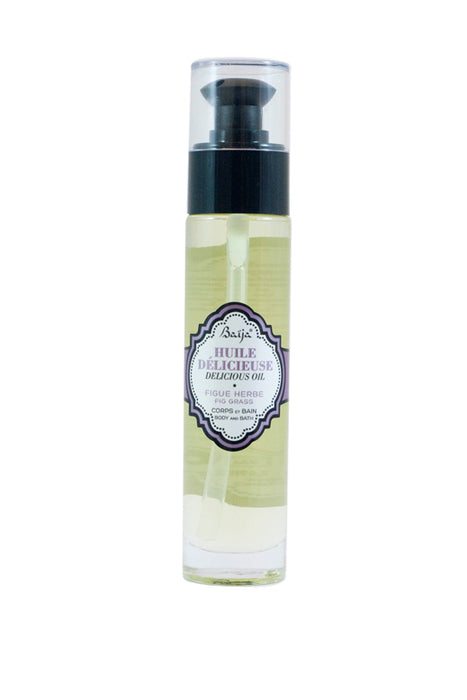 Baija - Huile Corps et Bain - Figue Herbe - 50 ml
