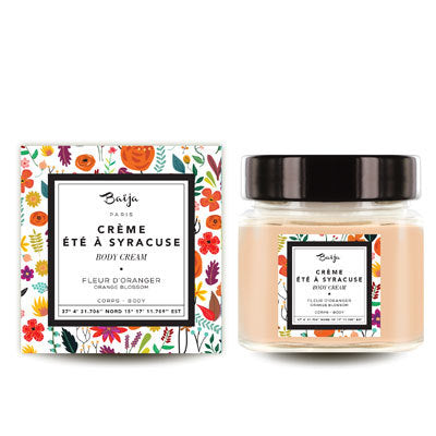 Crème corps hydratante Eté à Syracuse - Fleur D'Oranger  - 212 ml