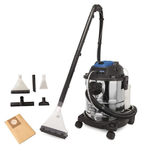 SCHEPPACH Aspirateur 5 en 1 Injecteur Extracteur eau et poussiere - SprayVac20 - Bestpower