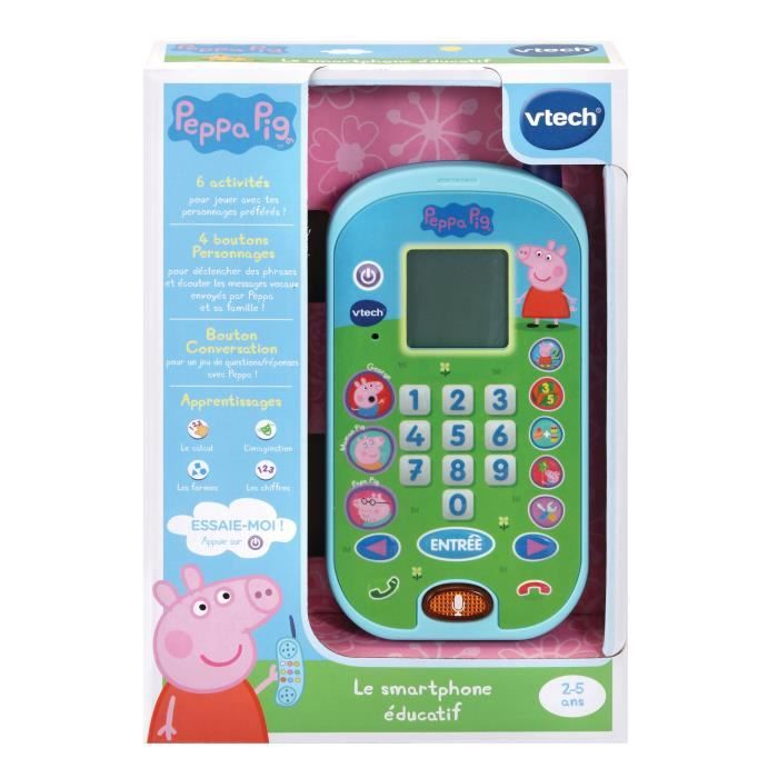 VTECH - PEPPA PIG - Le Smartphone Éducatif