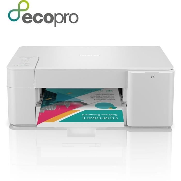 Imprimante multifonction jet d'encre  3-en-1 - BROTHER - DCP-J1200WERE1 - Couleur - Wi-Fi entierement gérée depuis votre smartphone