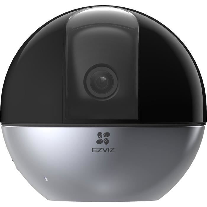 Caméra intérieure - EZVIZ - E6 - Vision 360° - 5MP - Détection humaine - Zoom - Vision nocturne - Détection aboiements/miaulements - Bestpower