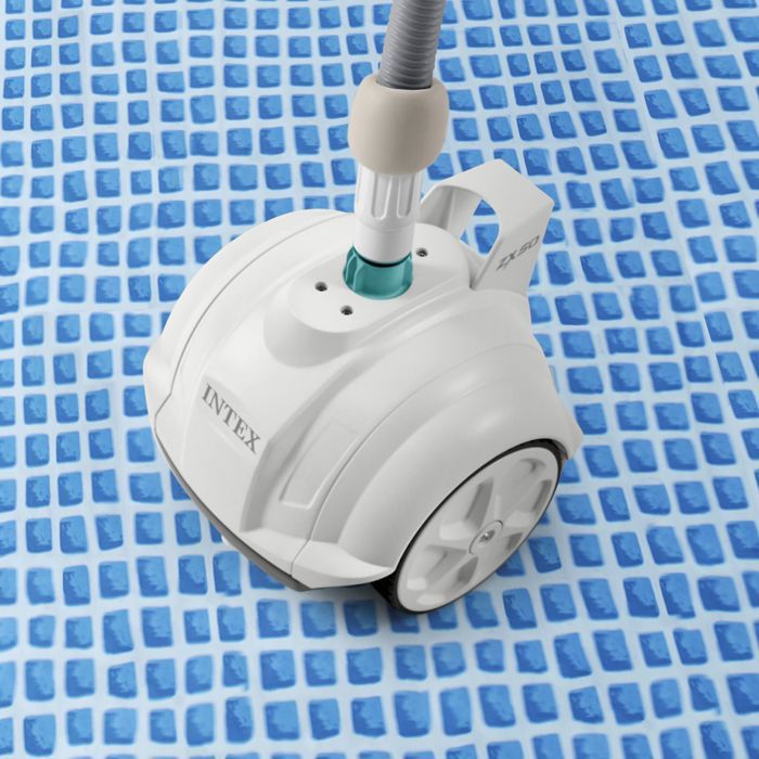 Robot aspirateur fond - INTEX - ZX50 - 2 brosses de nettoyage rotatives - Bestpower