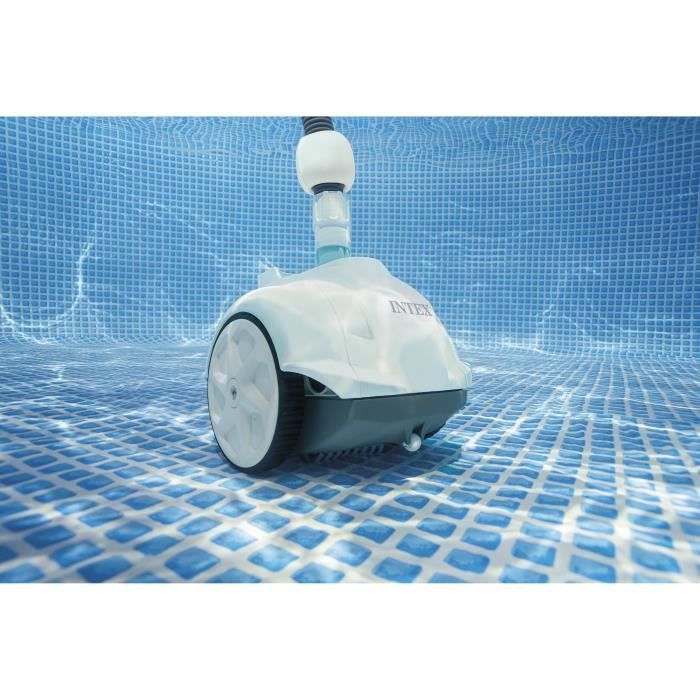 Robot aspirateur fond - INTEX - ZX50 - 2 brosses de nettoyage rotatives - Bestpower