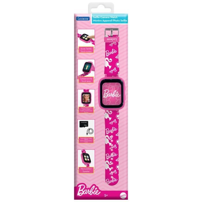 Montre avec écran couleurs Barbie avec camera et carte mémoire de 8 Go - Bestpower