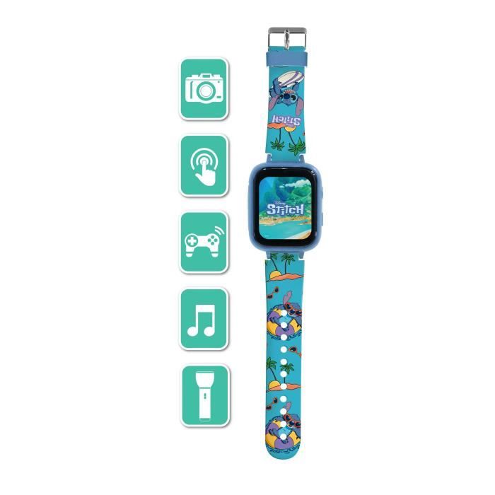 Montre avec écran couleurs Stitch avec camera et carte mémoire de 8 Go - Bestpower