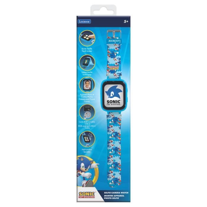 Montre avec écran couleurs Sonic avec camera et carte mémoire de 8 Go - Bestpower