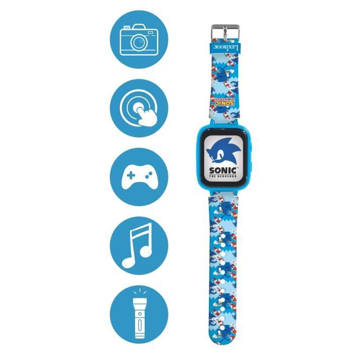 Montre avec écran couleurs Sonic avec camera et carte mémoire de 8 Go - Bestpower