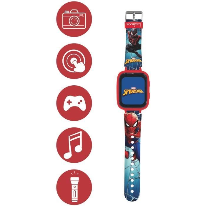 Montre avec écran couleurs SpiderMan avec camera et carte mémoire de 8 Go - Bestpower