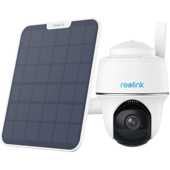 Caméra extérieure - REOLINK - B430 - Panneau solaire - Blanc - Bestpower