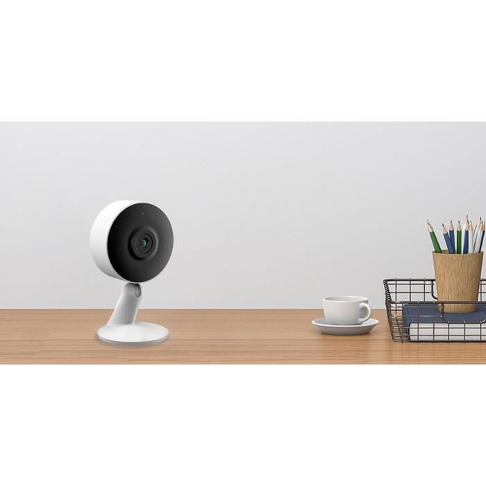 Caméra Wi-Fi - LINK2HOME - HD 1080P, vision nocturne, détection mouvement - Bestpower