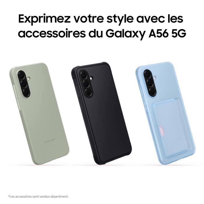 Smartphone Samsung Galaxy A56 6,7 5G Nano SIM 128 Go Graphite