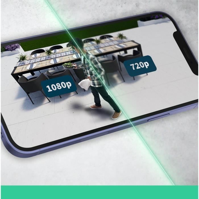 Pack 2 Cameras - ARLO - FHD XL Essential2 - Extérieur - Batterie - Vision nocturne - Bestpower