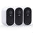 Caméra de sécurité connectée - ARLO - Essential2 - Pack de 3 - Résolution 2K - Vision nocturne couleur - Bestpower