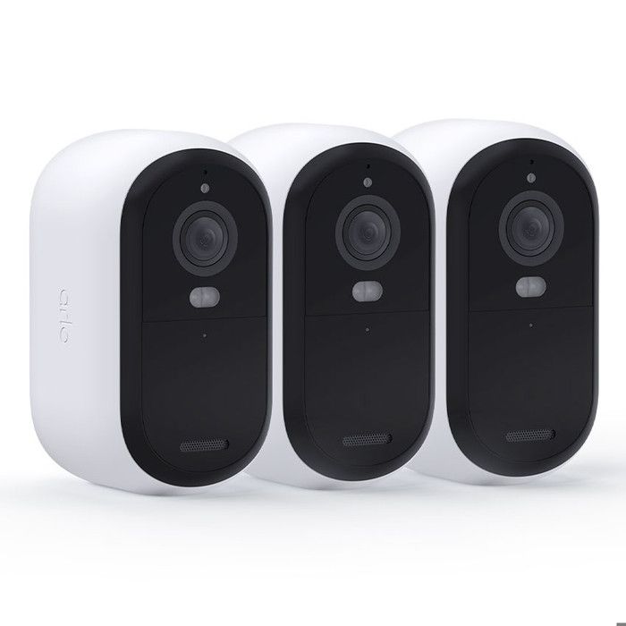 Caméra de sécurité connectée - ARLO - Essential2 - Pack de 3 - Résolution 2K - Vision nocturne couleur - Bestpower