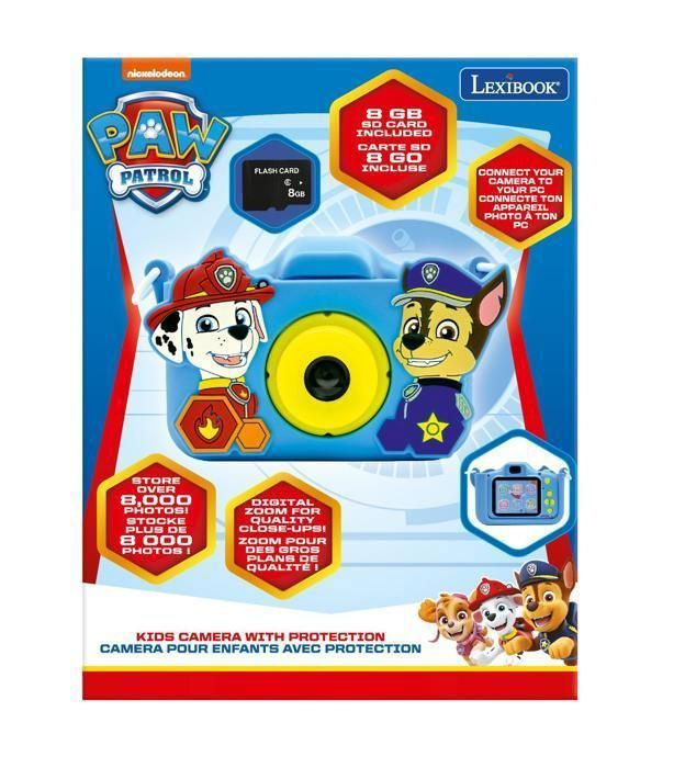 Camera pour enfants avec protection La Pat' Patrouille - Bestpower