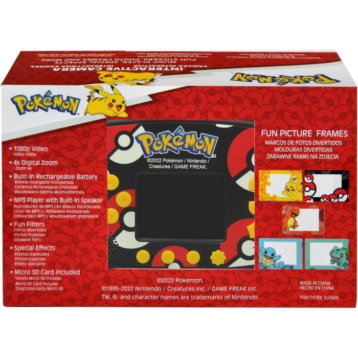 Caméra Interactive Pokemon - KIDS LICENSING - POKC3000 - Bestpower