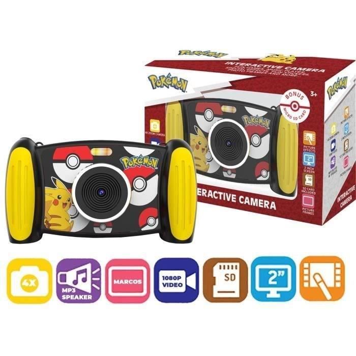 Caméra Interactive Pokemon - KIDS LICENSING - POKC3000 - Bestpower