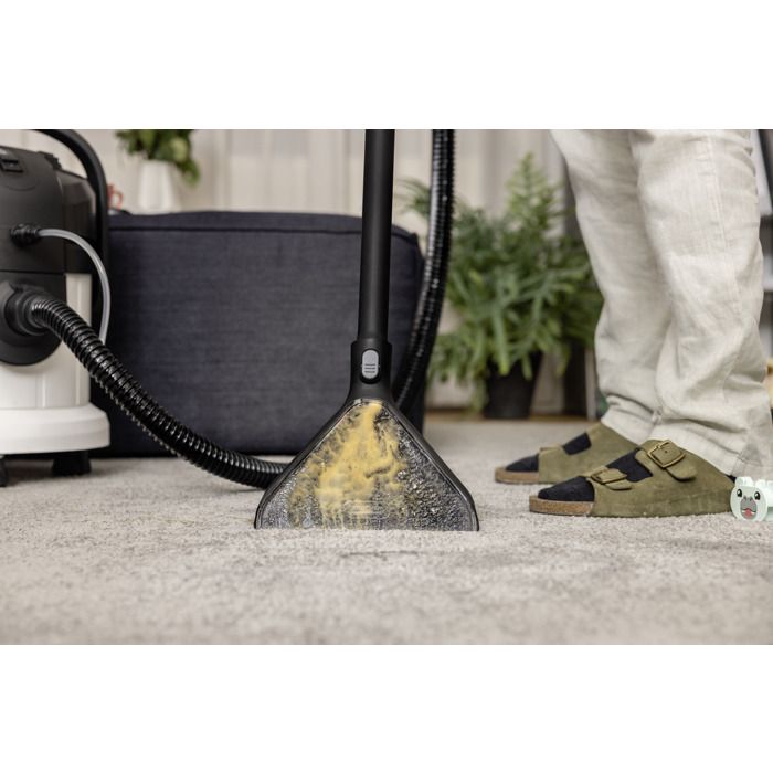 Shampouineuse Karcher SE 4- aspirateur injecteur extracteur - Puissance 1000W- double réservoir 2x4L- détacheur tapis moquette - Bestpower