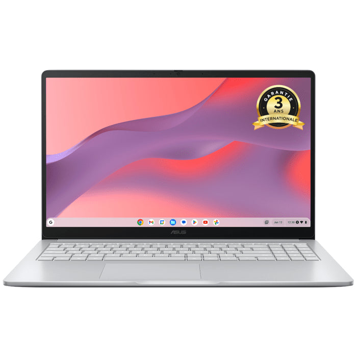 Ordinateur Portable ASUS Chromebook CX1505 : Chrome OS - 15,6 FHD - Intel N50 - RAM 8Go - 128Go eMMC - Bestpower