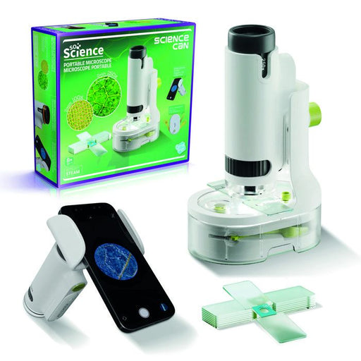 Canal Toys - So Science - Microscope Portable 250X avec support smartphone et accessoires - COS 001 - Bestpower