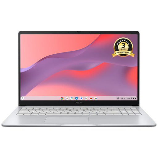 Ordinateur Portable ASUS Chromebook CX1505 : Chrome OS - 15,6 FHD - Intel N50 - RAM 8Go - 128Go eMMC - Bestpower