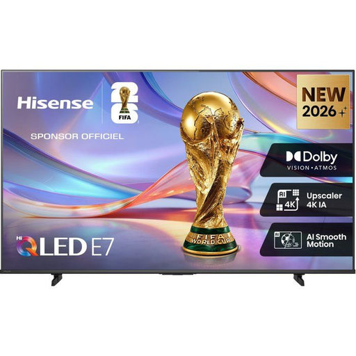 Hisense 43E7S - TV QLED 43 (108 cm) - 4K UHD 3840x2160 - HDR10+ - Smart TV Vidaa - 3xHDMI 2.1 - WiFi