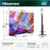 Hisense 43E7S - TV QLED 43 (108 cm) - 4K UHD 3840x2160 - HDR10+ - Smart TV Vidaa - 3xHDMI 2.1 - WiFi