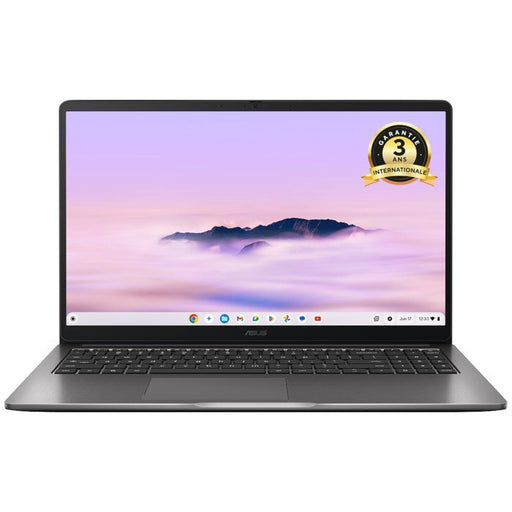 Ordinateur Portable ASUS Chromebook CX1505 : Chrome OS - 15,6" FHD - Intel Core 3-N355 - RAM 16Go - 256Go eMMC - Bestpower