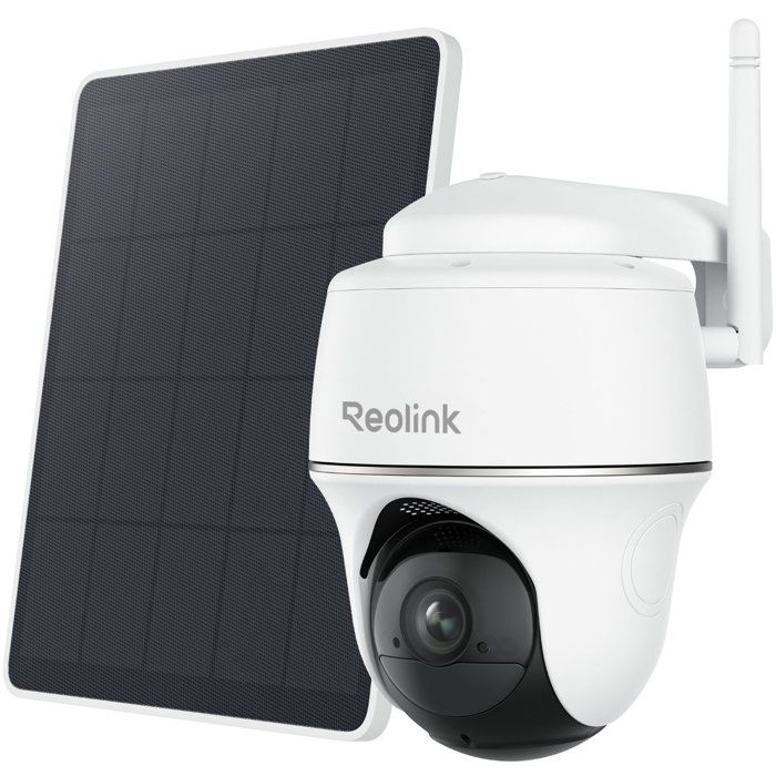 Caméra de surveillance - REOLINK - B420 - Panneau solaire - Extérieur - Vision nocturne - Blanc - Bestpower
