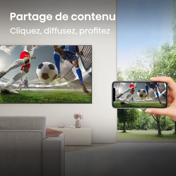 Hisense 32A4S - TV LED 32 (80 cm) - HD Ready 1366x768 - Smart TV - 2 HDMI 1.4 - WiFi