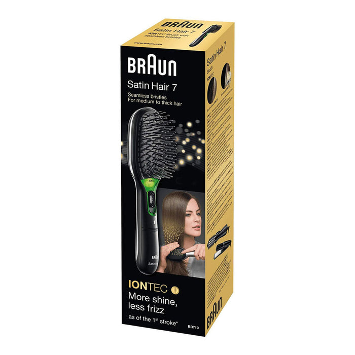 Cepillo Alisador Braun Satin Hair 7 br710e Negro Iónico