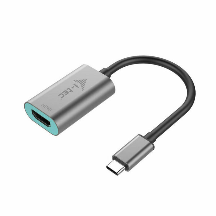 USB C to HDMI Adapter i-Tec C31METALHDMI60HZ Grey 4K UHD