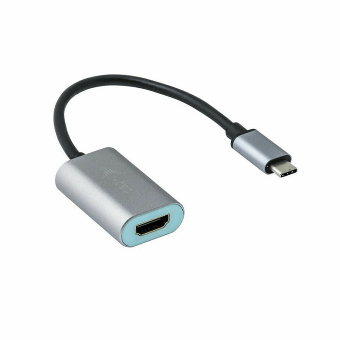 USB C to HDMI Adapter i-Tec C31METALHDMI60HZ Grey 4K UHD
