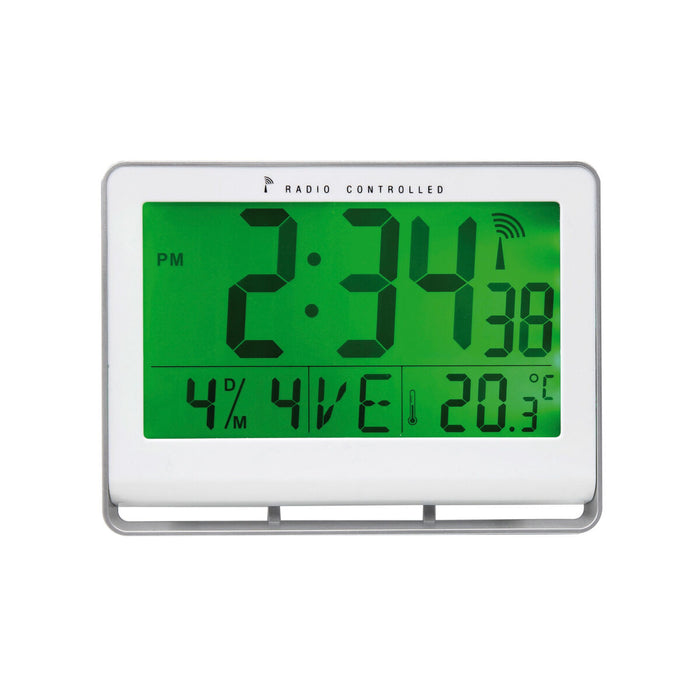 Horloge de table Archivo 2000 ABS Gris Rectangulaire