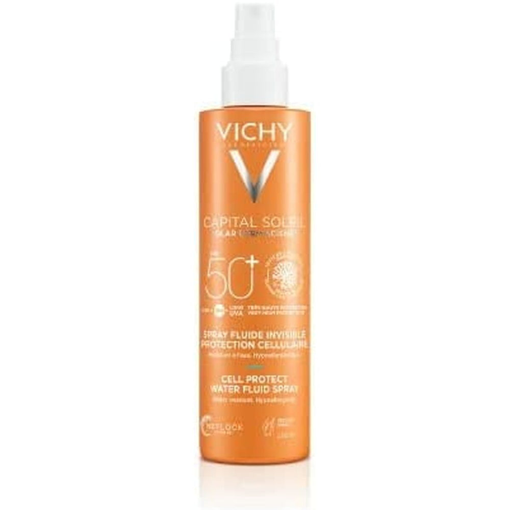 Body Sunscreen Spray Vichy Capital Soleil 200 ml White