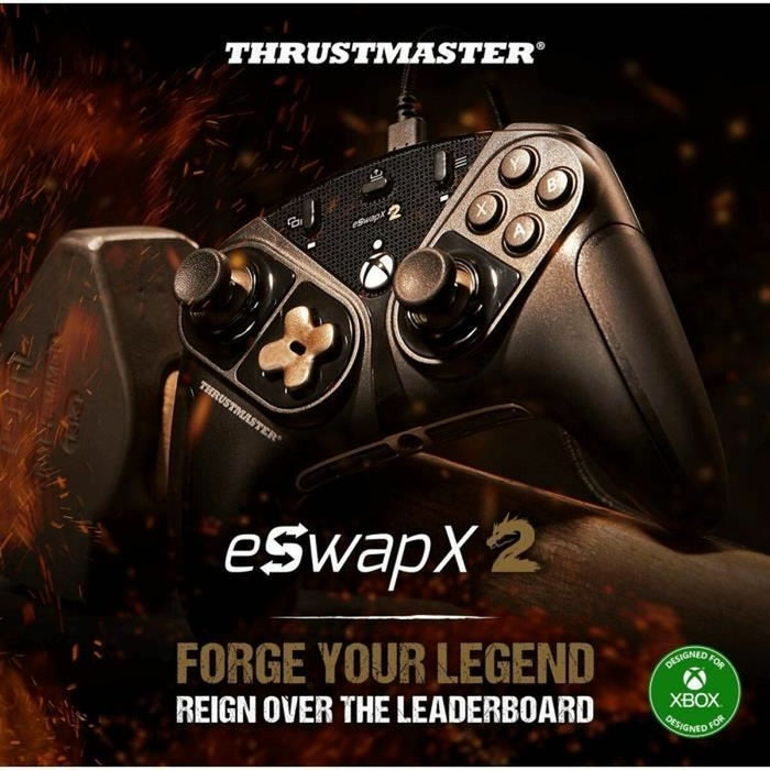 Mando Xbox One Thrustmaster Negro